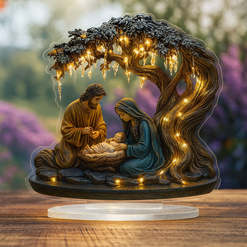 HolyAura – Classic Battery-Free Nativity Scene